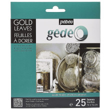 Gédéo Paquet De 25 Feuilles Finition Argent PEBEO