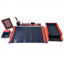 Garniture de Bureau CTP Bois DS107 9pcs - Réf. 027501