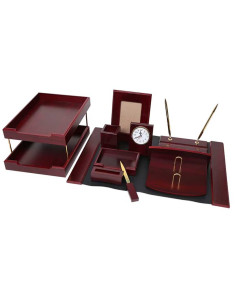 Garniture de Bureau en Bois 10 Pièces - Réf.MR-10