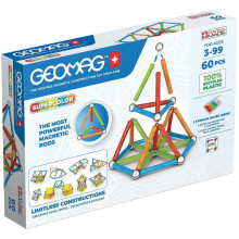 Geomag Classic Supercolor Recycled, 60pcs