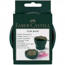 Gobelet à Eau Clic&Go Vert Foncé - Faber-Castell