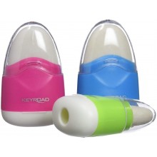 Gomme + Taille-Crayons 1 Trou, Keyroad - Réf.971837
