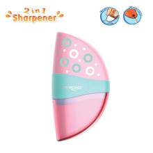 Gomme + Taille-Crayons 1 Trou Pastel, Keyroad - Réf.972538