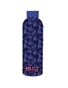 Gourde en Acier Inoxydable Must Team Violet,500 Ml - Réf.587505