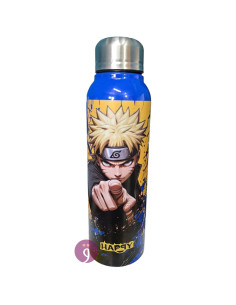 Gourde en Acier Inoxydable, Naruto Happy - Réf.TFK25005