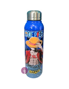 Gourde en Acier Inoxydable, One Piece Happy - Réf.TFK25005