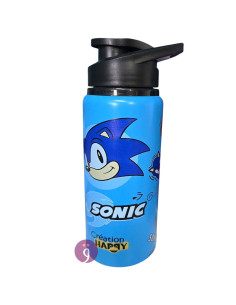 Gourde en Acier Inoxydable, Sonic Happy - Réf.TFK25004