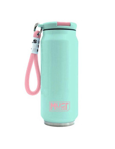 Gourde Isotherme en Acier Inoxydable avec Dragonne Must Team Uni, 500 ml - Réf.587506