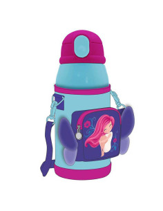 Gourde Isotherme en Acier Inoxydable avec sac Must Team 500 ml, Butterfly