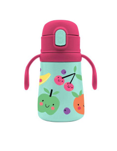 Gourde Isotherme en Acier Inoxydable Must Team 350 ml, Fruits