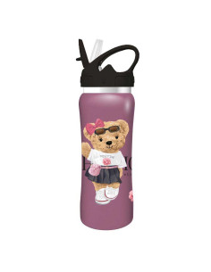 Gourde Isotherme en Acier Inoxydable Must Team 500 ml