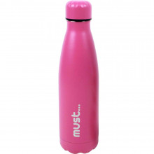 Gourde Isotherme Inox Must 500ml Rose - Réf.584566