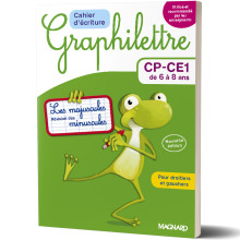 Graphilettre Cahier d'écriture - Les majuscules - CP-CE1 6/8ans - Magnard