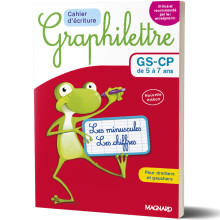 Graphilettre Cahier d'écriture - Les minuscules, les chiffres - GS-CP 5/7ans - Magnard