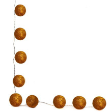 Guirlande Lumineuse à Piles LED BALL GM 10 Pcs - 2 M