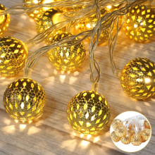 Guirlande Lumineuse LED Argent ou Doré - 3 Mètres