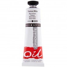 HUILE DALER ROWNEY 38 ML BLANC DE TITAN 009 GRADUATE