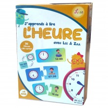 J'Apprends à Lire l'Heure avec Lee & Zaa - Lisa Toys