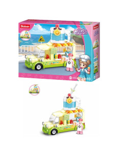 Jeu de Construction - Camion Milk Tea - Sluban
