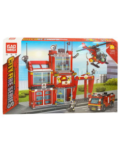 Jeu de Construction Lego 853pcs, Pompier