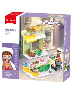 Jeu de construction Shopping Centre Snack & cuisine 108 pcs - Sluban