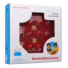 Jeu de Mémoire en Bois - Preschool
