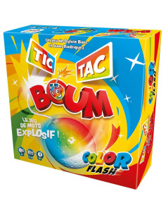 Jeu de Mots Explosif et Rapide Boom Color Flash - Tic Tac