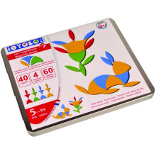 Jeu de Puzzle Magnétique Lapin