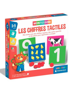Jeu Educatif Chiffres & Animaux - Apprendre à Compter - Clementoni