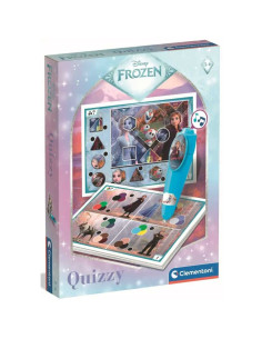 Jeu Educatif Disney Frozen avec Stylo Interactif, Quizzy - Clementoni