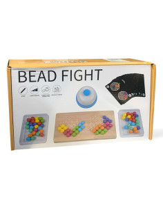 Jeu Montessori de Perles avec Cartes Modèles et Clochette