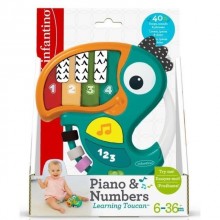JOUET BEBE INFANTINO 212011 PIANO CHIFFRES
