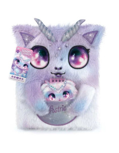 Journal Secret Peluche 2en1, Astria - Nebulous Stars
