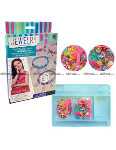 Kit Créatif 120 Perles pour Création de Bijoux - Jewelry Princess Dream