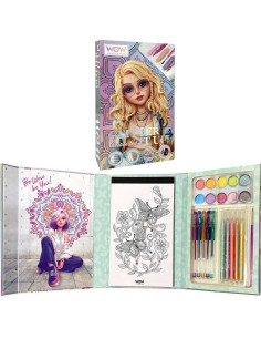 Kit d'art Mandala Glitter Tattoo - WOW Generation
