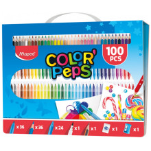 Kit de Coloriage Color'Peps 100pcs, Maped - Réf.907003
