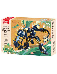 Kit de Construction Mecha Articulé Robot Guerrier - Sluban