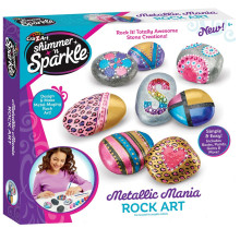 Kit De Fabrication Art Rupestre Métallique, Cra-Z-Art - Shimmer 'N Sparkle