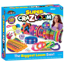 Kit De Fabrication De Bracelets Super Cra-Z-Loom, Cra-Z-Art