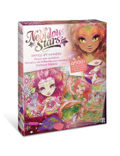 Kit de Peinture Diamant Eblouissant Par Numéro, Forest - Nebulous Stars