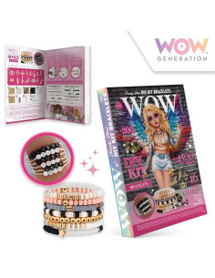 Kit DIY Bracelets Fashion +200 perles, à Faire Soi Même - Wow Generation