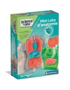 Kit Mini Labo d'anatomie Scientifique Science & Jeu - Clementoni