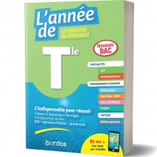 L'Année de Terminale Spécialités Maths - SVT - BAC 2021 - Bordas