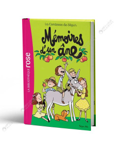 La Comtesse de Ségur - Mémoires d'un âne - La Bibliothèque Rose - Hachette