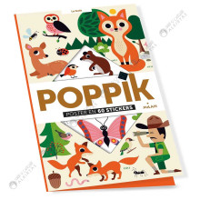 La Forêt, Poppik Poster en 60 Stickers - Milan