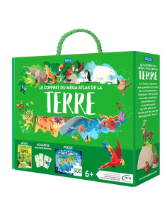 Le Coffret Du Méga Atlas De La Terre - Sassi