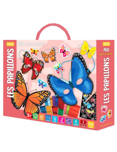Le Coffret Méga Arts & Crafts Les Papillons - Sassi
