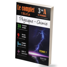 Le Complet Résolu Physique&Chimie - 3ème Mathématiques Tome 1