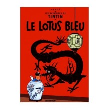 LE LOTUS BLEU - HERGE - LES AVENTURES DE TINTIN