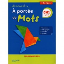 LE NOUVEL A PORTEE DE MOTS CM1-ELEVE